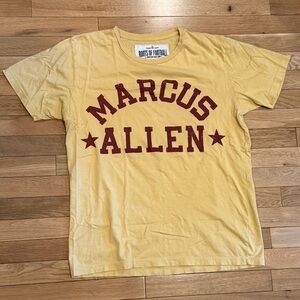 Marcus Allen Roots of Football Graphic T-Shirt Oakland Raiders